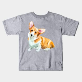 corgi pembroke Kids T-Shirt